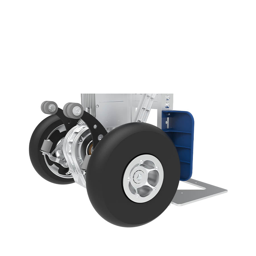 BetterWay Elektrisk Trappetralle 250 kg, Aluminium med Brems