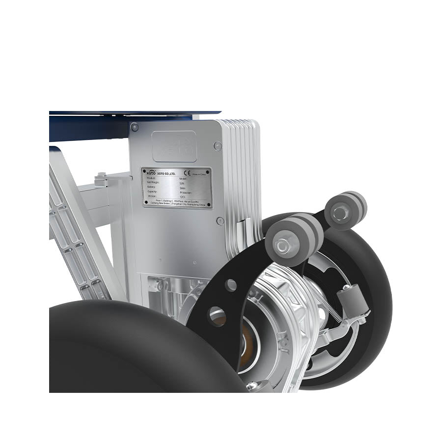 BetterWay Elektrisk Trappetralle 250 kg, Aluminium med Brems