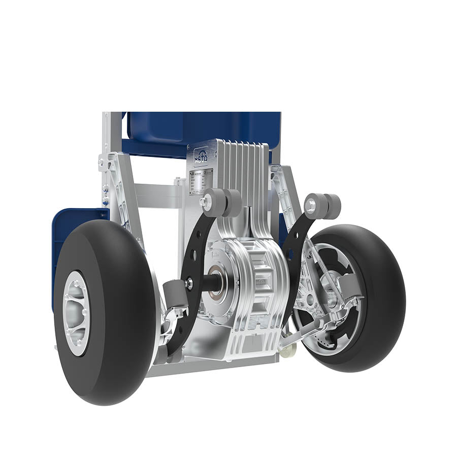 BetterWay Elektrisk Trappetralle 250 kg, Aluminium med Brems